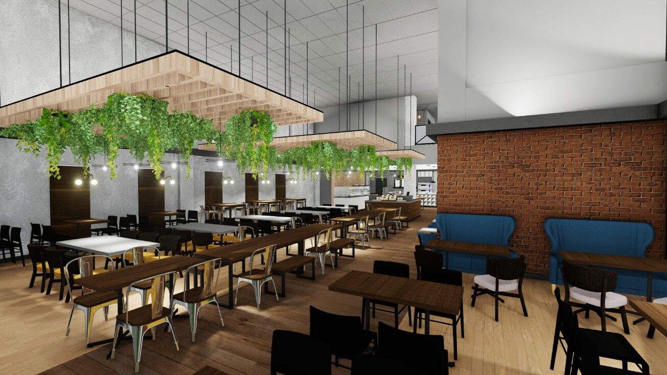 Shepperton Studios: fitted-out food and beverage interior